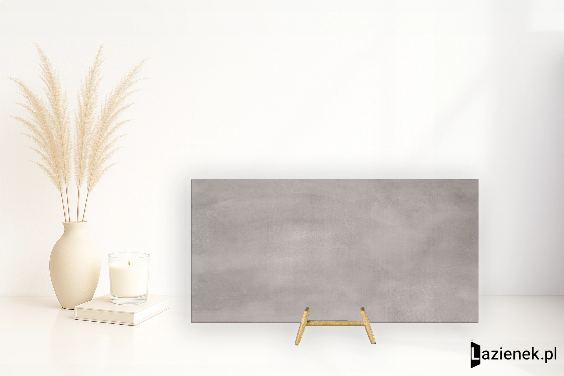 Casalgrande Padana Steeltech Grigio wzmocniona siatką - poler 45x90 cm gr. 9 mm - płytka rektyfikowana/2044746